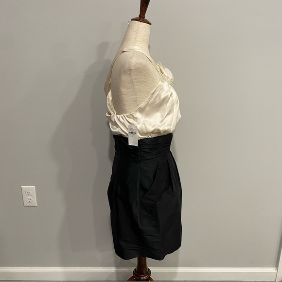 Alexia Admor Silk Black and White Dress‎ Medium - Picture 12 of 14